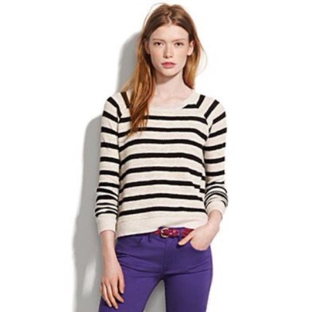 Madewell Striped Pullover Sweater
